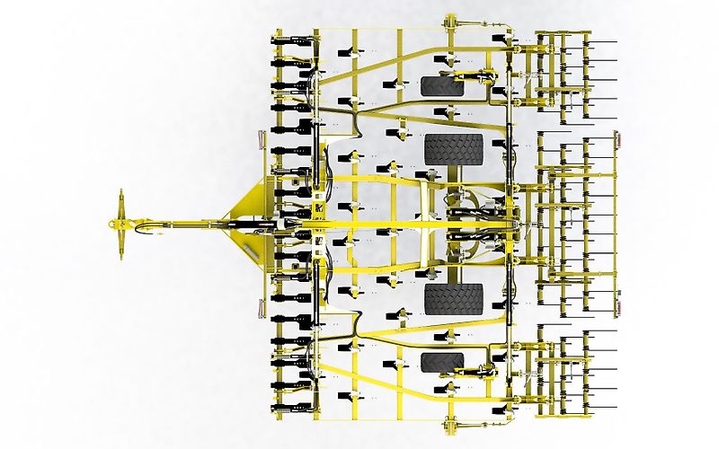 AGRISEM Biomulch 5-balkiger Flachgrubber 8 m ohne Walze