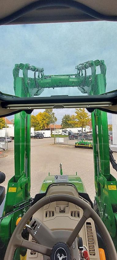 John Deere 6120M + 623R Frontlader