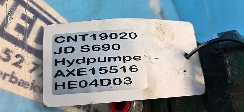 John Deere S690 (Spare part/Reservedel/Ersatzteil)