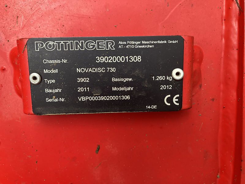 Pöttinger Nova Disc 730