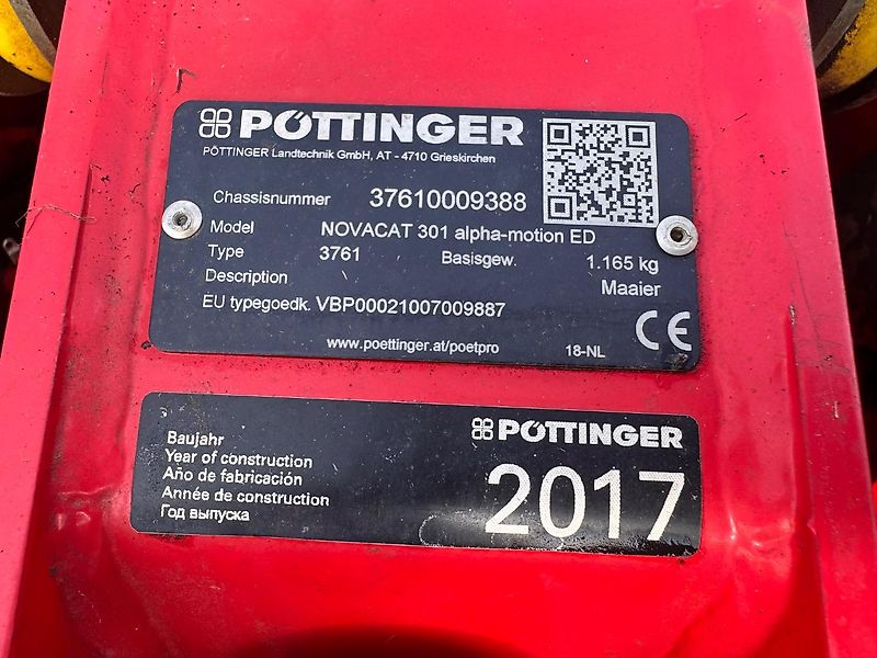 Pöttinger Novacat 301 ED Alpha Motion