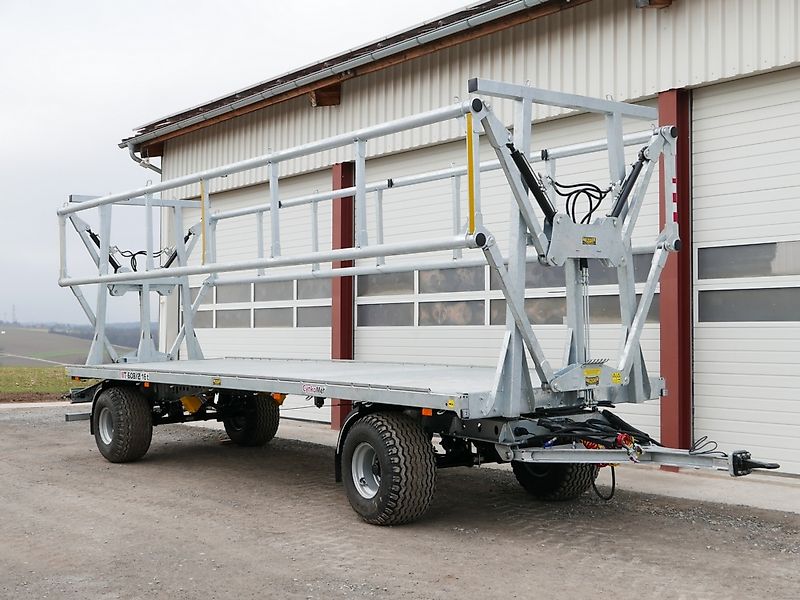 CynkoMet Ballenwagen BW 16 t H2 (Hydraulische Ladungssicherung) Strohwagen
