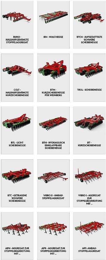 AGRO-MASZ AU 56 45x 10 mm Zinken mit Beleuchtung