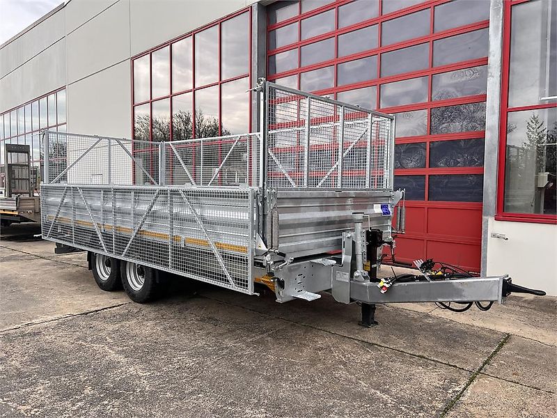 Möslein TTD 11 Breite Reifen 5,70 lang Kipper Tieflader,