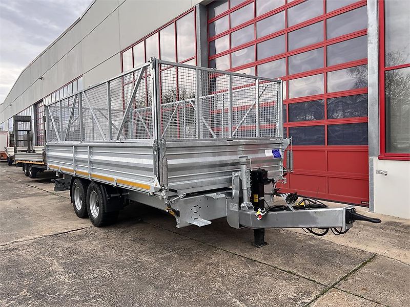 Möslein TTD 11 Breite Reifen 5,70 lang Kipper Tieflader,