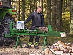 MD Kellfri Holzspalter mit Traktorantrieb, 7 t, 70 cm