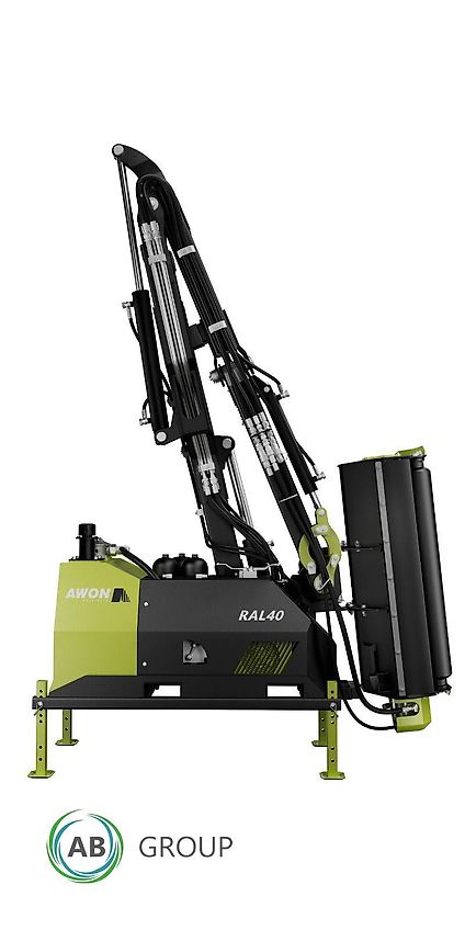 Awon-Jewelin Kosiarka bijakowa na wysięgniku AWON – model RAL40 + RML100