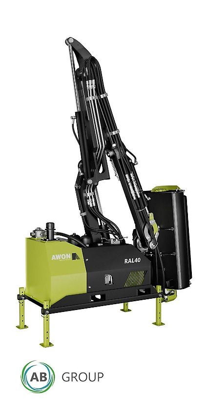 Awon-Jewelin Kosiarka bijakowa na wysięgniku AWON – model RAL40 + RML100