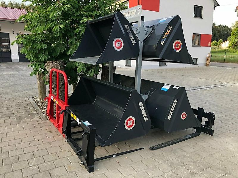 Stoll Schaufel Robust M 2,20 m Palettengabel Frontladerschaufel