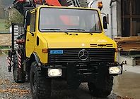 Mercedes-Unimog Unimog U1000 mit Kran Mercedes-Unimog Unimog U1000 mit Kran