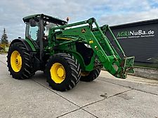 John Deere 7230 R mit Frontlader