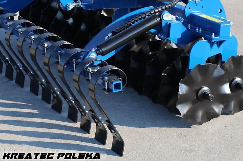 Rolmako TwinDisc Plattenwalze (zwei Reihen Wellplatten Ø470mm)