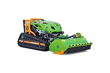 MDB LV300 PRO Funkraupe /Mulchraupe/ Mähraupe /Geräteträger mit DRAGONE L-115 Mulchkopf