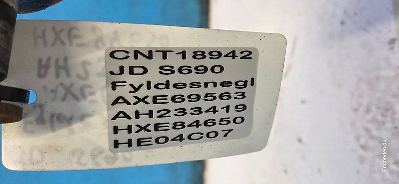 John Deere S690 (Spare part/Reservedel/Ersatzteil)