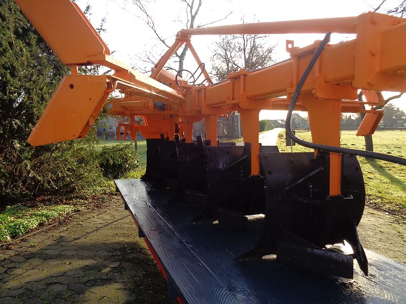 Howard Howard Howard SP6 Schwenkpflug mit 265 cm Arbeitsbreite Gummistützrad mit hydraulischer Verstellung Pakerarmen für Schlepperleistungen um 200 PS sehr gut zur hohen Leistung der Swingplog für Kein Krone Lemken oder sonstiger Schwenkpflug leichte sandige &
