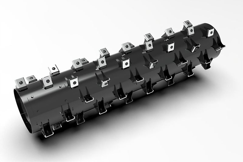 PW Beschleuniger Trommel (mit Kappen) 734273.2 (CL-734-273R) – passend für Claas Lexion 440–780