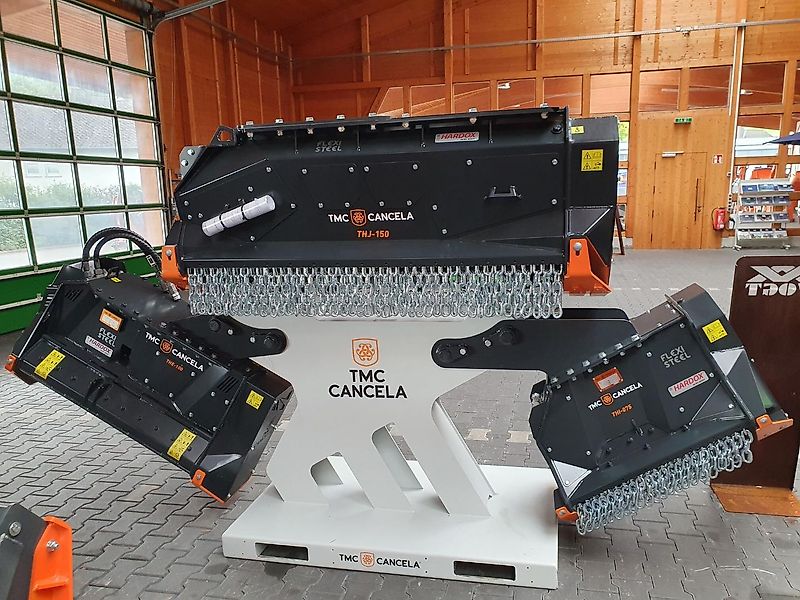 TMC Cancela TLL-130 Hydraulischer Mulcher /Schlegelmulchkopf für Funkraupen /Mähraupen /Radlader