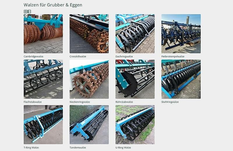 BM Maschinenbau Individueller Nachrüstsatz für Grubber/ Egge/ Federzinkenegge