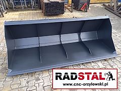 RADSTAL Schaufel Volumenschaufel Manitou / JCB / Merlo 2,3 m
