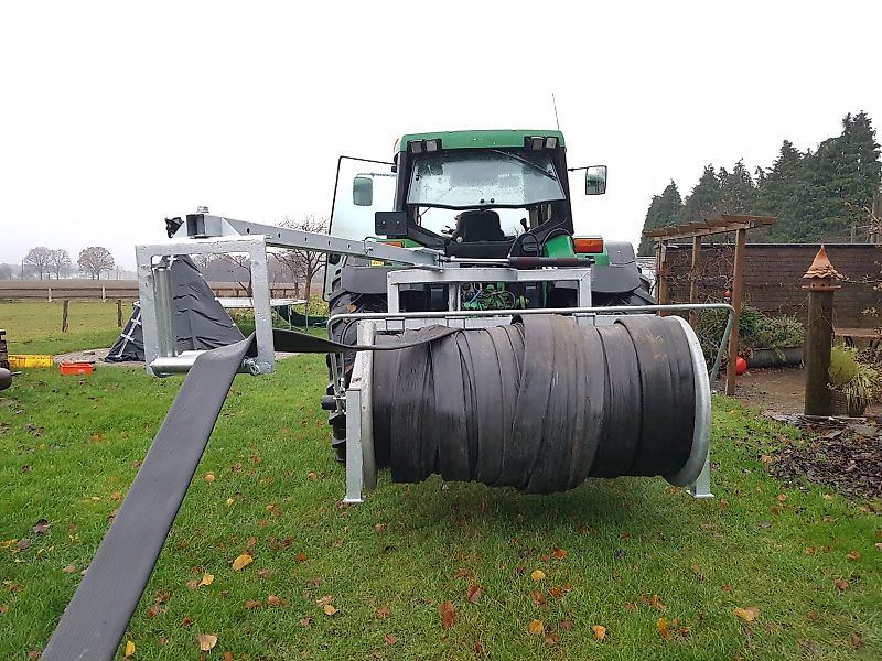 Schlauchhaspel mit hydraulischem Antrieb verzinkt Eigenbau in allen Größen möglich