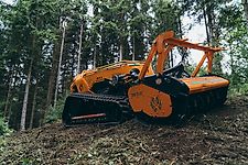 MDB LV800 PRO Mulchraupe /Forstraupe mit MDB Forstmulchkopf FM 150 PRO -Lagergerät-