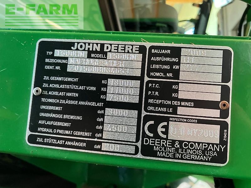 John Deere T560HM