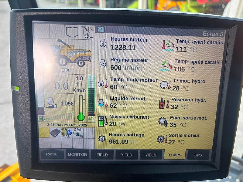 New Holland CX 8.70 SL Allrad + Full GPS + 7,60m Varifeed
