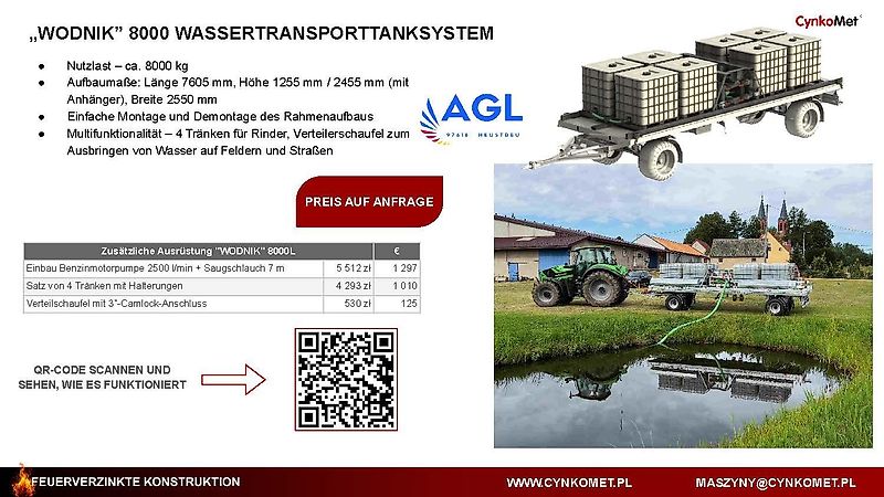 CynkoMet T-608/2 Long mit hydr. Ladungssicherung