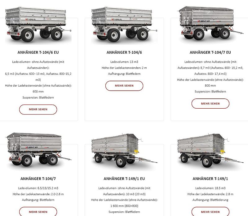 CynkoMet T-608/2 Long mit hydr. Ladungssicherung