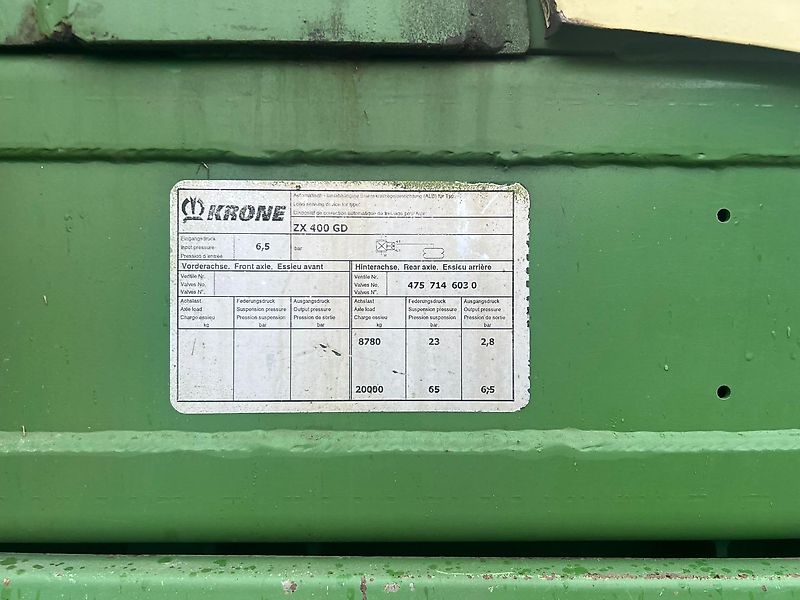 Krone ZX 400 GD