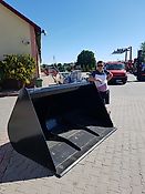 Metal-Technik Teleskoplader Schaufel JCB, Liebherr, Manitou, Case, Caterpillar / Łycha do koparki teleskopowej /  Cucharón para cargadoras telescópicas.